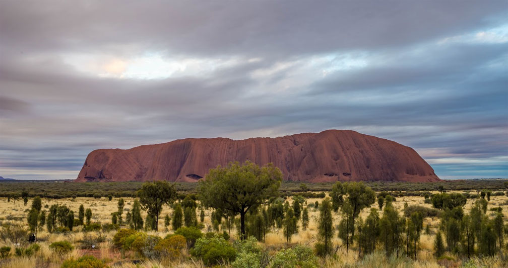 Uluru at dawn
