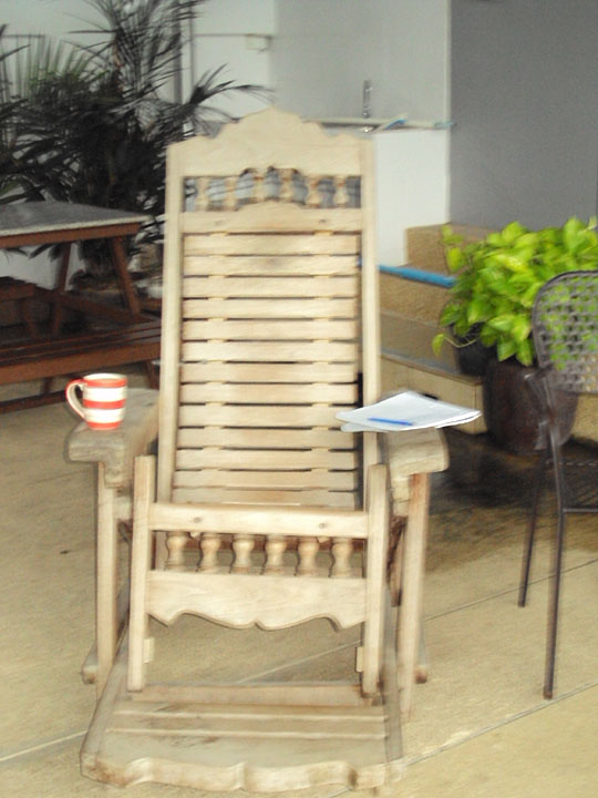 Poolside chair