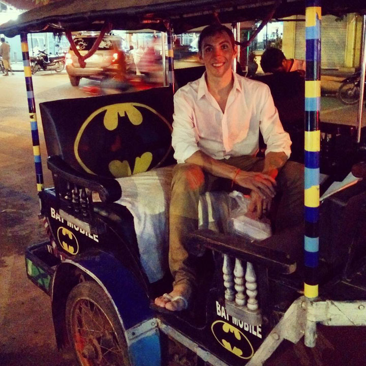 Batman tuk-tuk